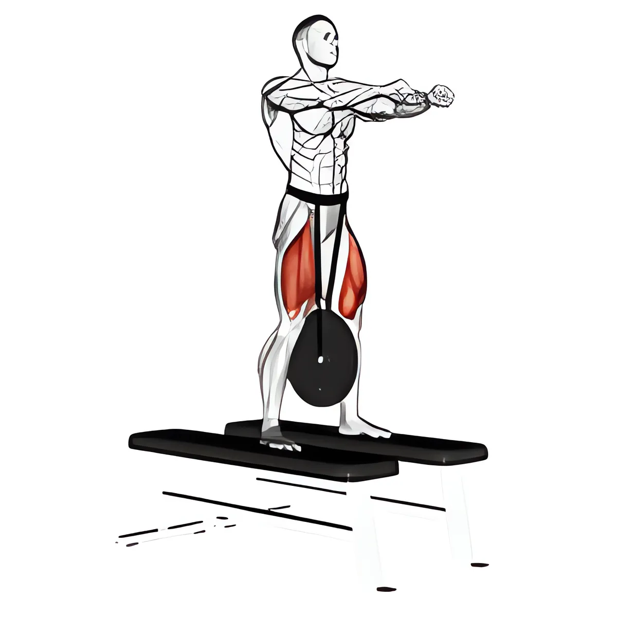Có tạ squat