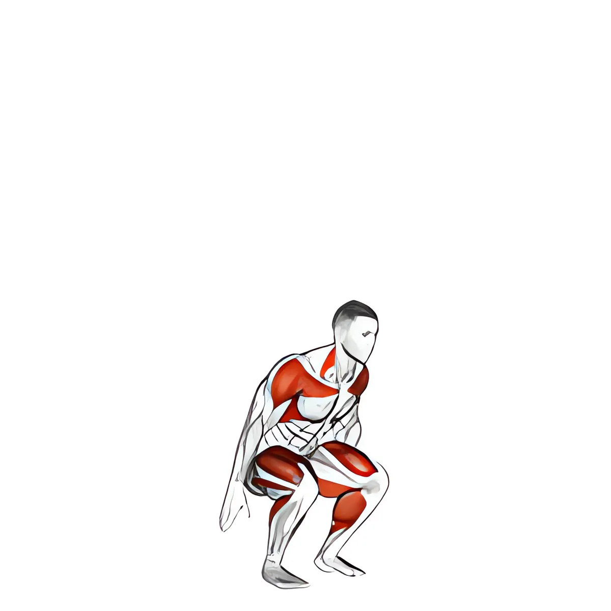 Squat kết hợp vươn tay qua đầu