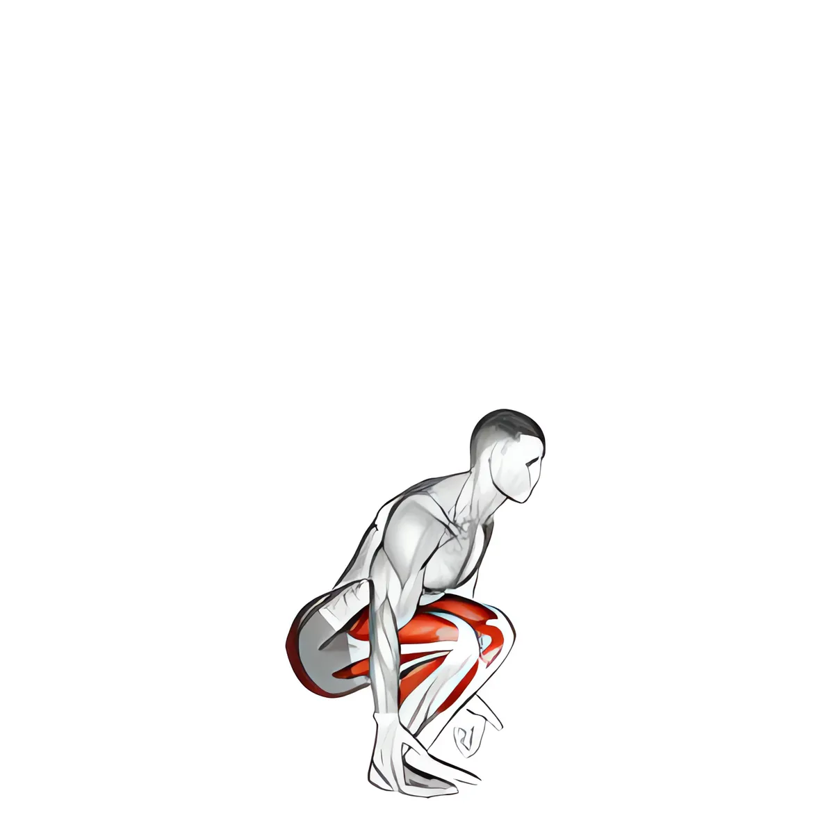 Nửa squat bật nhảy (nam)