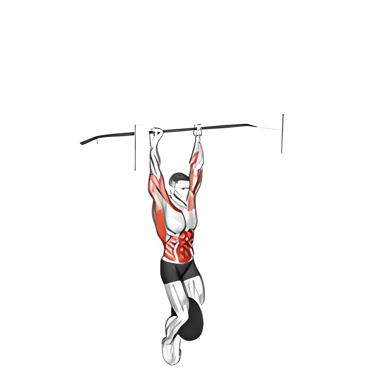 Muscle-up có tạ trên xà
