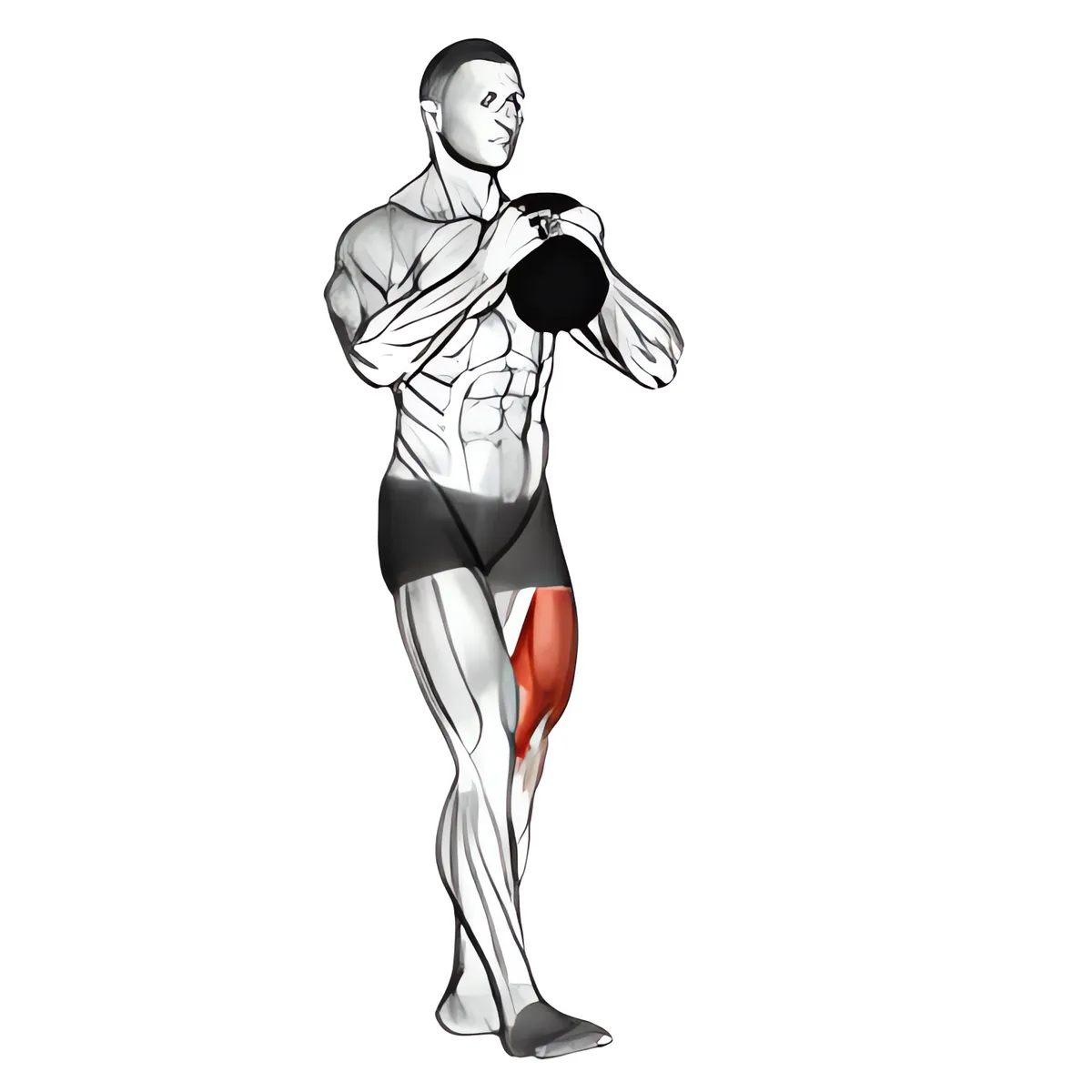 Tạ chuông pistol squat