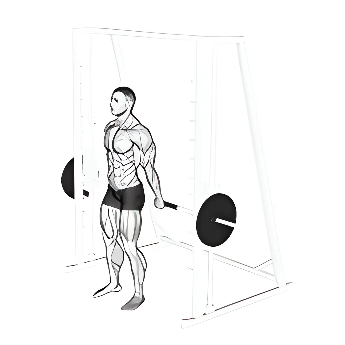 Máy Smith đứng lưng cuốn cổ tay