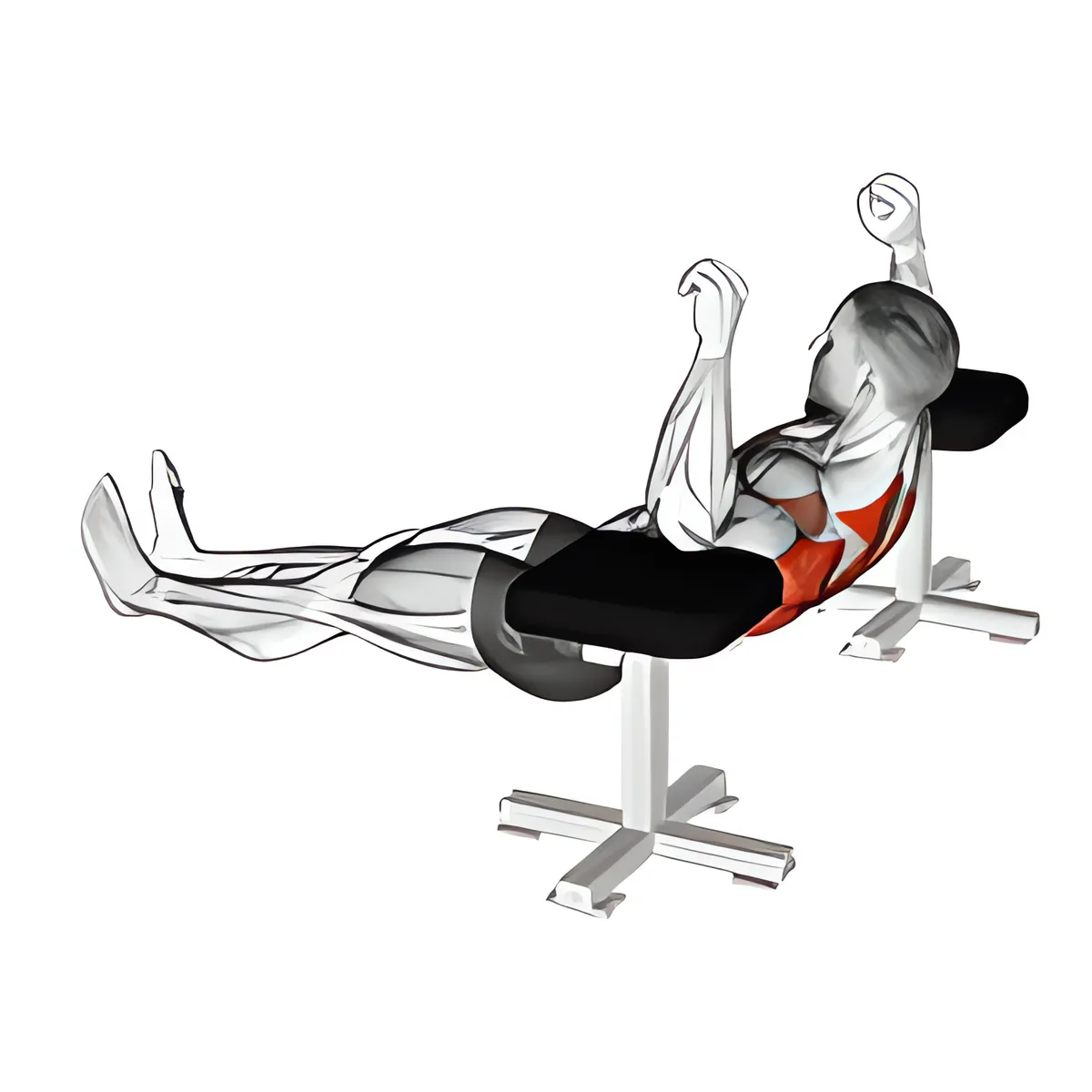 Nâng khuỷu tay kết hợp chống đẩy ngược
