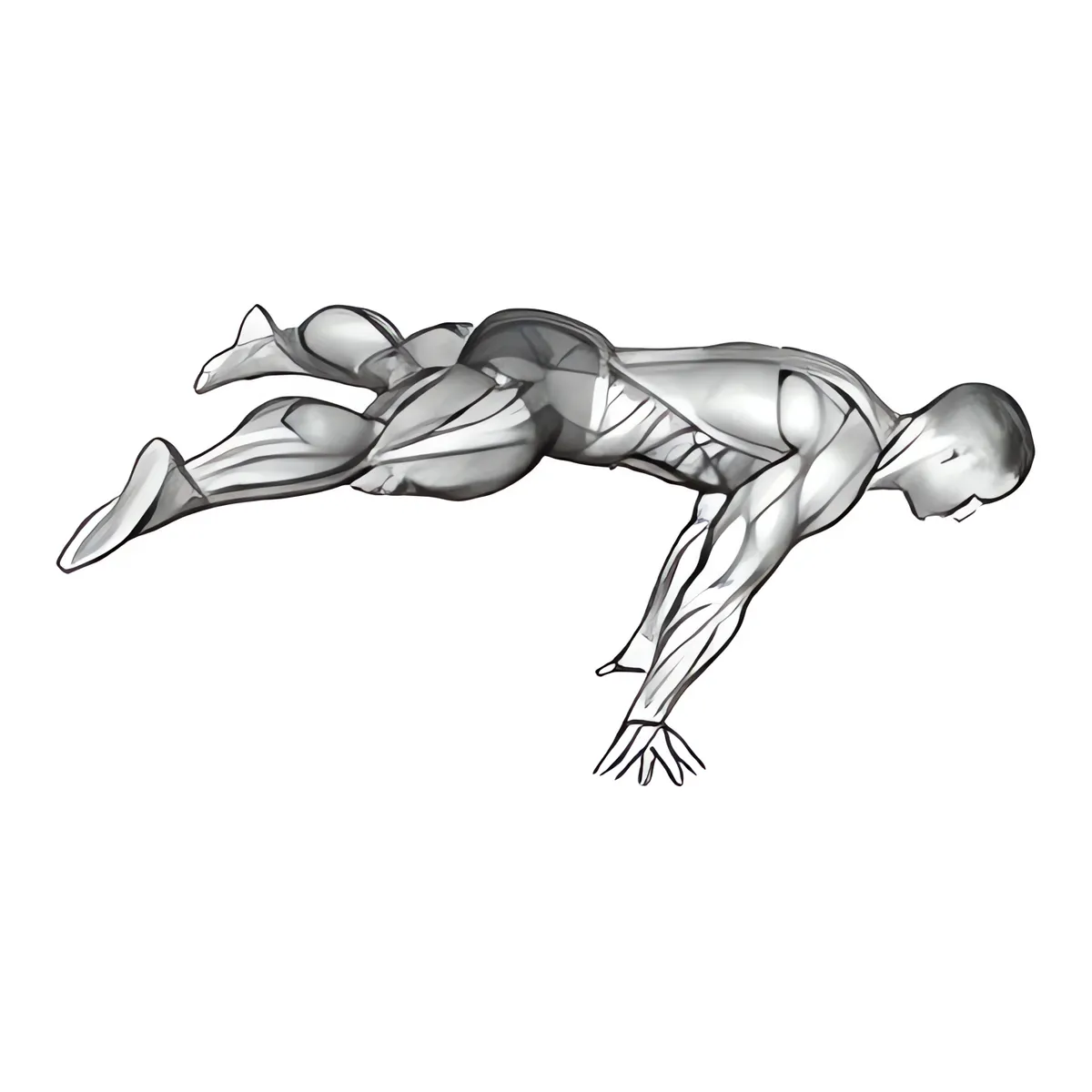Planche dang chân