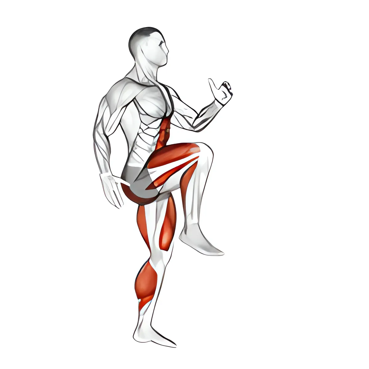 Xuất phát chạy từ tư thế chống đẩy